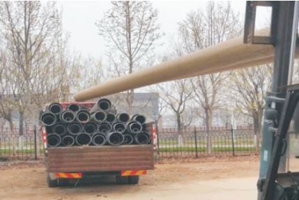 Segmented composite pole