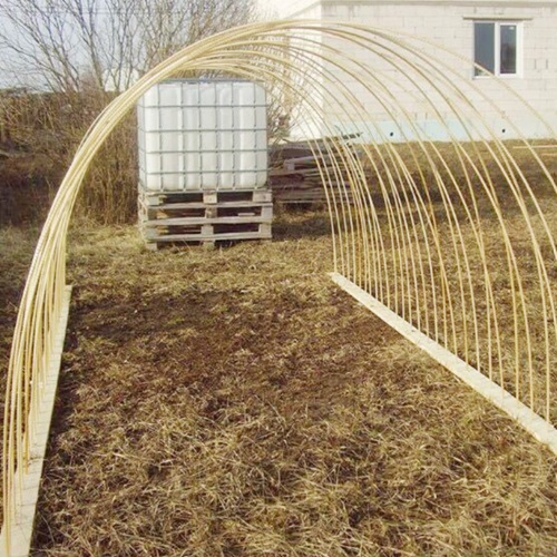 GFRP rebar for agricultural pergola